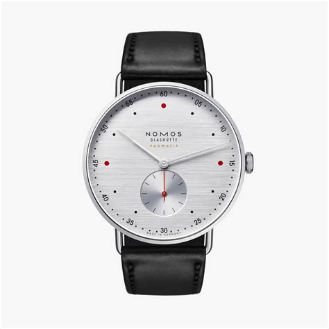 nomos glashütte metro neomatik silvercut